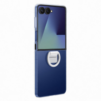 originální pouzdro Samsung Clear Ring Case pro Samsung F766B Galaxy Z Flip7 5G transparentní