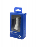 Duální autonabíječka O2 2x USB-A QC3.0 3A bílá