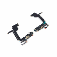 flex kabel nabíjení Apple iPhone 15 Pro Max včetně konektoru USB-C a mikrofonu černá