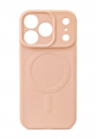 Jekod pouzdro Silicone Mag Cover pro Apple iPhone 17 Pro růžová
