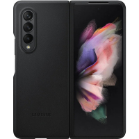 originální pouzdro Samsung Leather Cover pro Samsung F926B Galaxy Z Fold3 5G černá