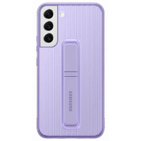 originální pouzdro Samsung Protective Standing Cover pro Samsung S906B Galaxy S22 Plus 5G fialová