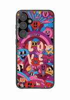 originální pouzdro Samsung Artist Yeye Weller Case pro Samsung S921B Galaxy S24 5G růžová