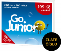 720 226 556 O2 SIM karta, Zlaté číslo