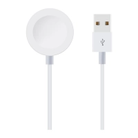 nabíjecí kabel / nabíječka OBAL:ME pro Apple Watch USB-A 2,5W bílá