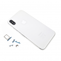 housing - kryt baterie Apple iPhone X stříbrná