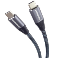 kabel PremiumCord USB-C 3.2 Gen 2x2, 5A, 100W - 20Gbit/s černá
