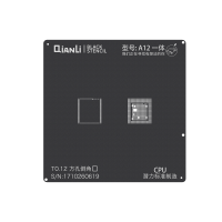 BGA reballing šablona Jekod Qianli Black Stencil Apple A12 pro Apple iPHone XS, XS Max, XR