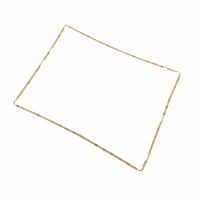 rámeček pod LCD Apple iPad 3 9.7 (3.gen. 2012) bílá