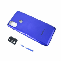 kryt baterie Samsung M215F Galaxy M21 včetně sklíčka kamery modrá