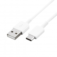 originální datový kabel Samsung EP-DG970BWE USB-C FastCharge 2A bílá 1,5m