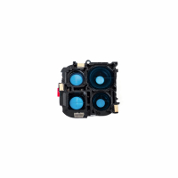 sklíčko kamery Xiaomi Redmi Note 9 Pro včetně rámečku kamery černá