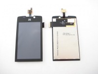 originální LCD displej + sklíčko LCD + dotyková plocha ZTE Blade II black