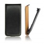 ForCell pouzdro Slim Flip black pro HTC Desire V