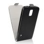 ForCell pouzdro Slim Flip Flexi Fresh black pro Microsoft Lumia 640 XL