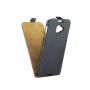 ForCell pouzdro Slim Flip Flexi Fresh black pro Alcatel 6070D Idol 4S