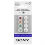 Náhradní gumové potahy sluchátek Sony white