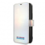 Guess pouzdro Iridescent Book silver pro iPhone 11 Pro