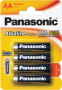 baterie Panasonic AA Alkaline Power alkalická (blistr 4ks)