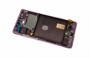 originální LCD displej + sklíčko LCD + dotyková plocha + střední rám Samsung G780F Galaxy S20 FE purple - 