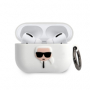 Karl Lagerfeld pouzdro Karl Head pro Apple AirPods Pro 2019 white