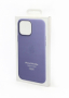 originální pouzdro Apple Leather Case s MagSafe pro Apple iPhone 13 Pro violet