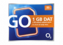 O2 SIM karta GO 1GB - Kredit 50Kč - 
