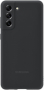 originální pouzdro Samsung Silicone Cover black pro Samsung G990B Galaxy S21 FE