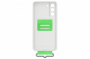originální pouzdro Samsung Silicone Cover with Strap pro Samsung G990B Galaxy S21 FE bílá - 