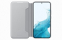 originální pouzdro Samsung LED View Cover pro Samsung G906B Galaxy S22 Plus 5G šedá - 