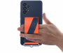 originální pouzdro Samsung Silicone Cover with Strap pro Samsung A536B Galaxy A53 5G modrá - 