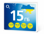 O2 SIM karta GO Ukrajina 15GB - Kredit 50Kč