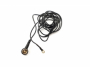 ESD zemnící kabel Desco Europe (Vermason) svorka / samice 260cm black - Rozbaleno