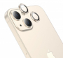 Hoco ochranné tvrzené sklíčko kamery s rámečkem Apple iPhone 13, 13 mini gold