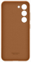 originální pouzdro Samsung Leather Cover brown pro Samsung S911B Galaxy S23 5G - 