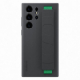 originální pouzdro Samsung Silicone Cover with Strap black pro Samsung S918B Galaxy S23 Ultra 5G - 
