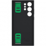 originální pouzdro Samsung Silicone Cover with Strap black pro Samsung S918B Galaxy S23 Ultra 5G - 
