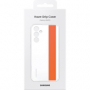 originální pouzdro Samsung Silicone Cover with Strap white pro Samsung A546GB Galaxy A54 - 