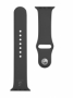 Tactical 456 silikonový pásek pro Apple Watch Series 1, 2, 3, 4, 5, 6, 7, 8, 9, SE 38, 40, 41mm černá