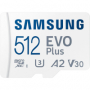 MicroSDXC 512GB Samsung EVO Plus s adaptérem