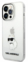 Karl Lagerfeld pouzdro UML Choupette transparent pro Apple iPhone 14 Pro