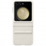 originální pouzdro Samsung Flap ECO-Leather Case pro Samsung Galaxy Z Flip5 5G white - 