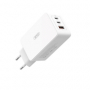 nabíječka XO CE13 PD/QC3.0 2xUSB-C a USB-A s výstupem 65W white