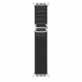 Dux Ducis výměnný nylonový pásek alpský tah pro Apple Watch, Watch 2, 3, 4, 5, 6, 7, 8, 9, SE, SE 2. gen, verze 38,40,41 mm black