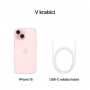Apple iPhone 15 128GB pink CZ Distribuce AKČNÍ CENA - 