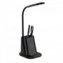 bezdrátová nabíječka XO WX032 3v1 s LED lampou 15W black - 