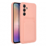 ForCell pouzdro Card s přihrádkou na kartu pink pro Samsung Galaxy A54 5G - 