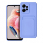 ForCell pouzdro Card s přihrádkou na kartu violet pro Xiaomi Redmi Note 12