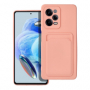 ForCell pouzdro Card s přihrádkou na kartu pink pro Xiaomi Redmi Note 12 Pro 5G