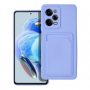 ForCell pouzdro Card s přihrádkou na kartu violet pro Xiaomi Redmi Note 12 Pro 5G